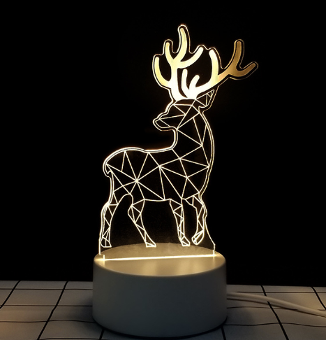 3D Table Night Lamp