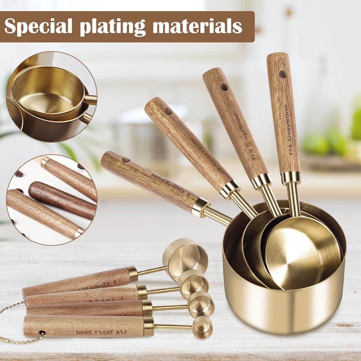 Measuring Cups and Spoon Set