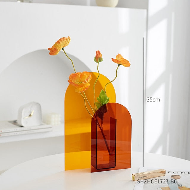Minimalist Acrylic Vase
